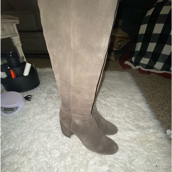 Dolce Vita Suede Over The Knee Boot 9.5 Anthropologie leather 👠S11 - Picture 5 of 6